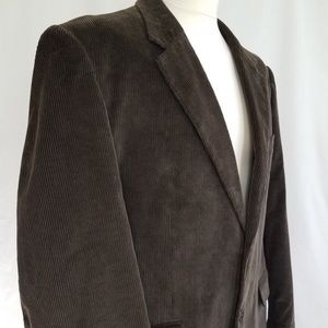 Men's Brown Corduroy Blazer
